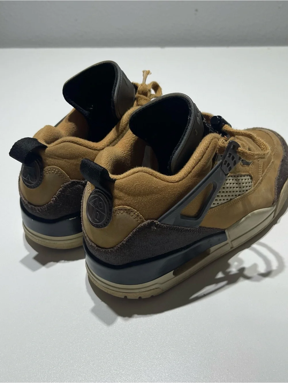 Jordan Spizike Low Men's Flax/Baroque Brown-Black FQ1759-202 Size Men’s 9